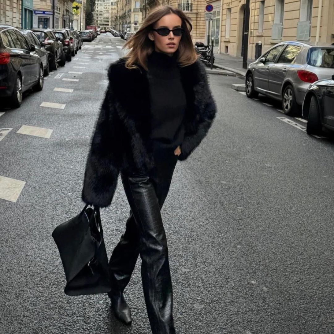 Jacket | Kurze Pelzjacke für Frauen