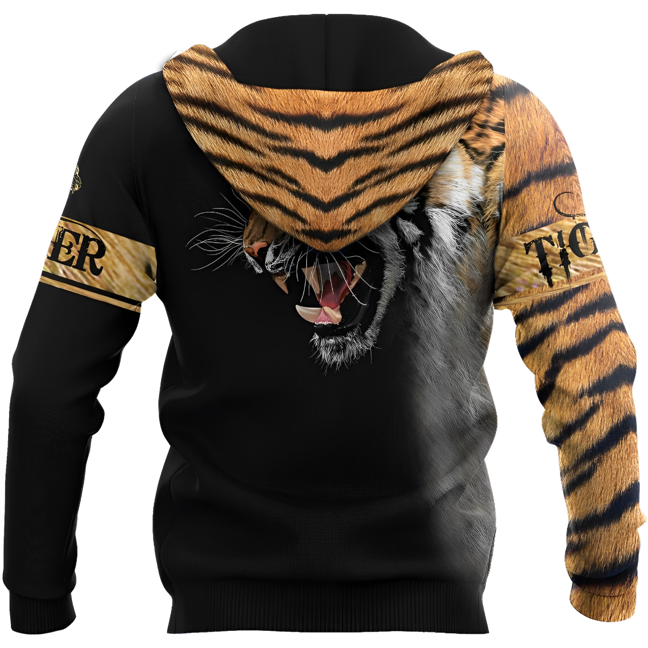 Sweat à capuche Claws Tiger pour homme 