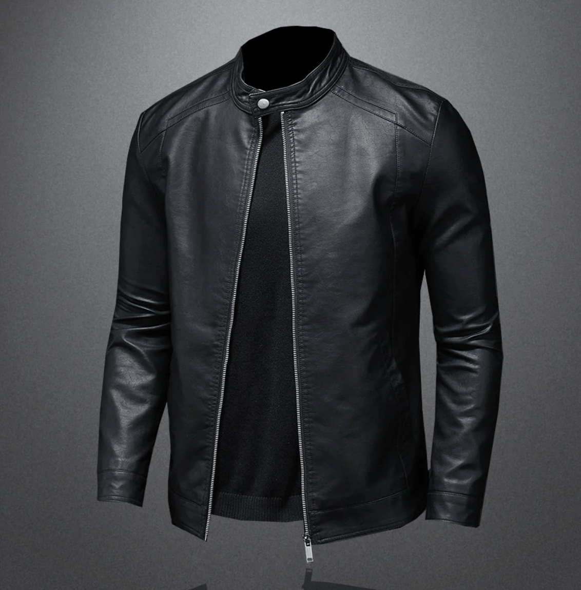 Veste en cuir pour homme Alex™ × 
