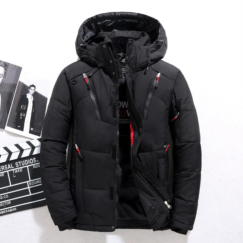 Brandon – Veste d'hiver matelassée à capuche