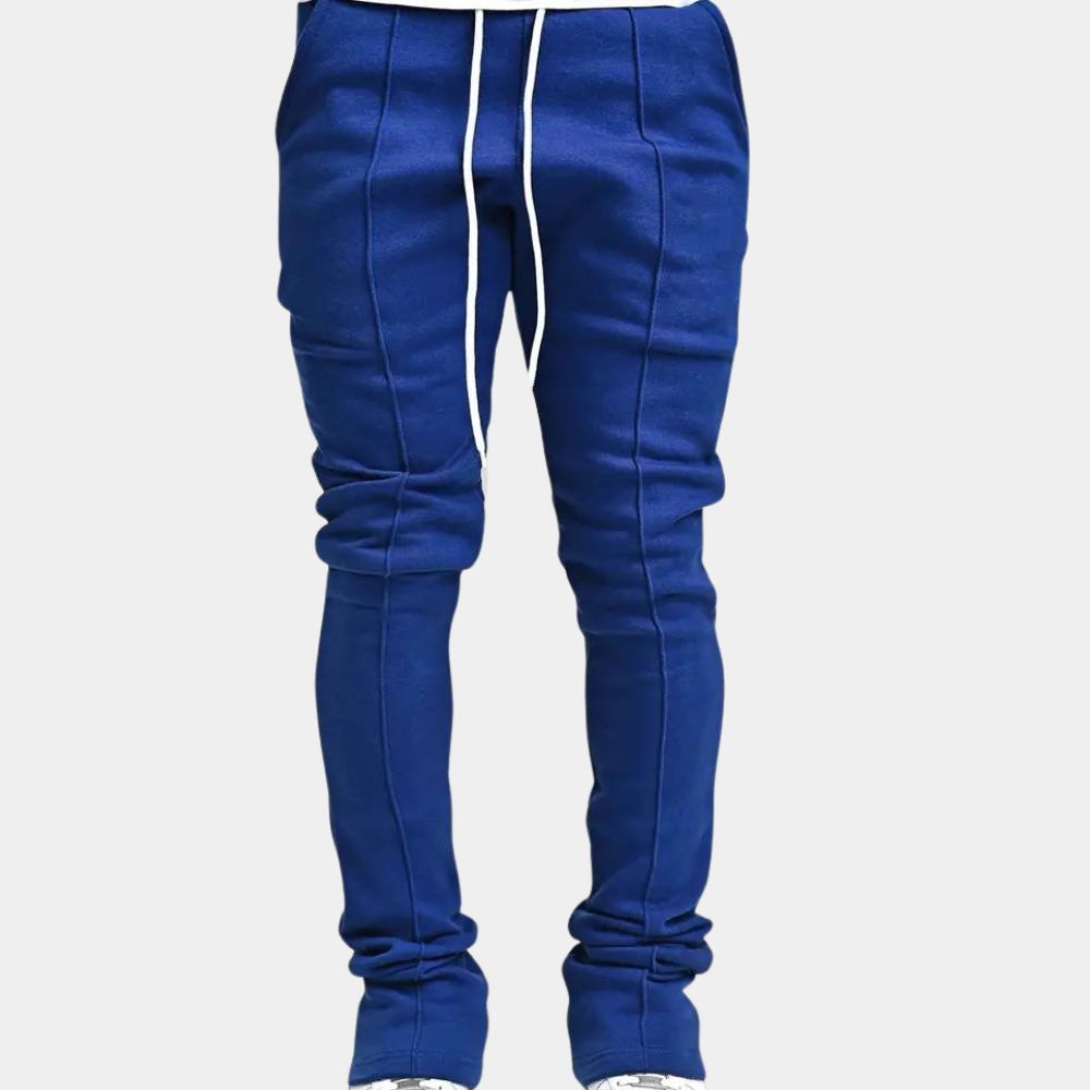 Pantalon de survêtement évasé décontracté pour hommes