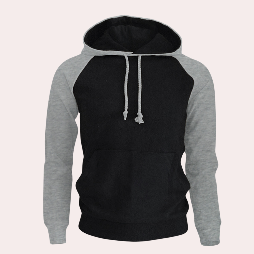 Sweat à capuche color-block pour homme