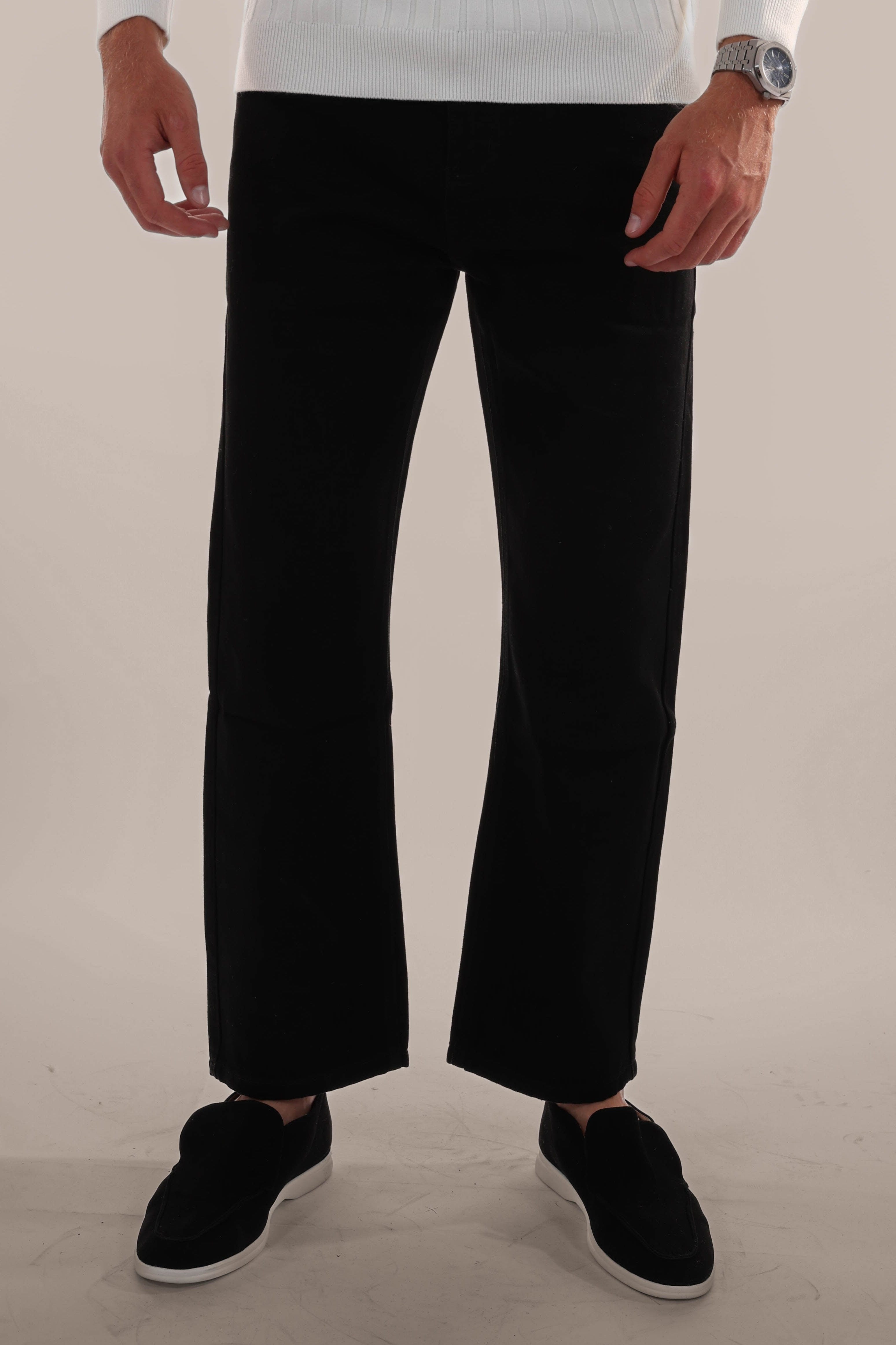 Bellachicha - Pantalon en jean noir