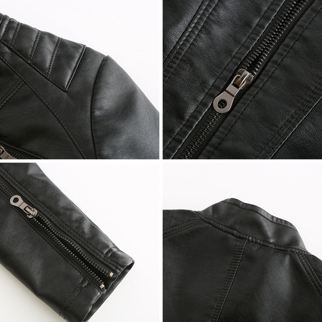 Xandrah | Veste en cuir élégante