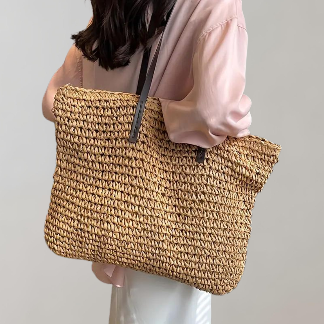 Bellachicha - große gewebte Tragetasche | Tasche im Bohemian-Beachy-Stil