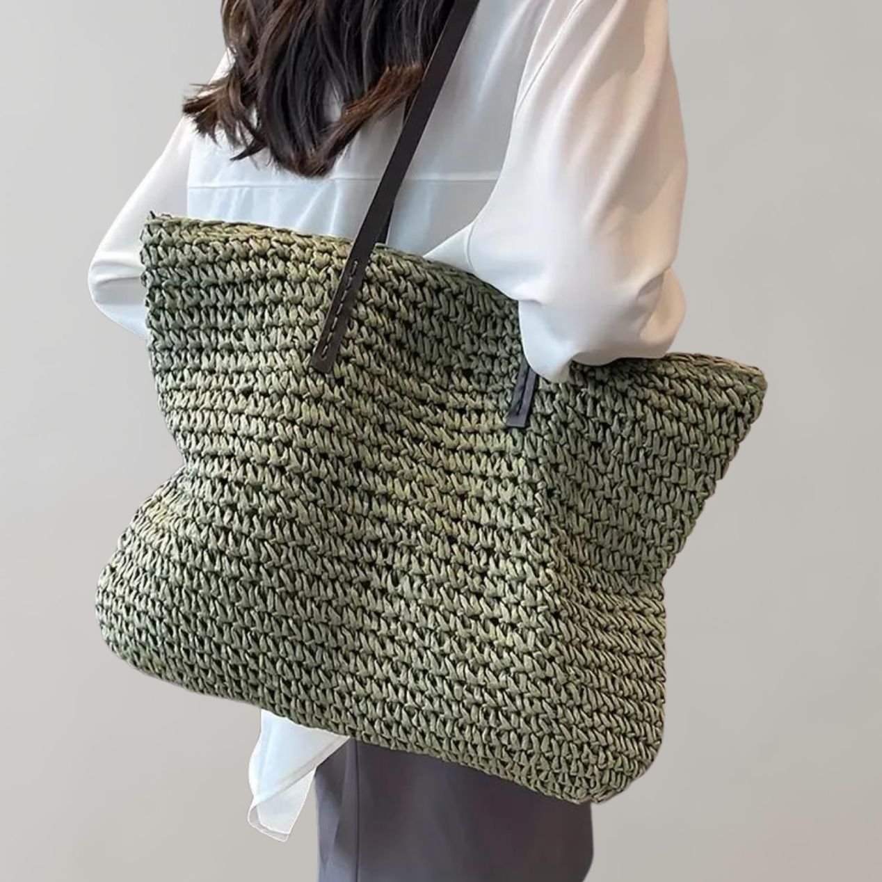 Bellachicha - große gewebte Tragetasche | Tasche im Bohemian-Beachy-Stil