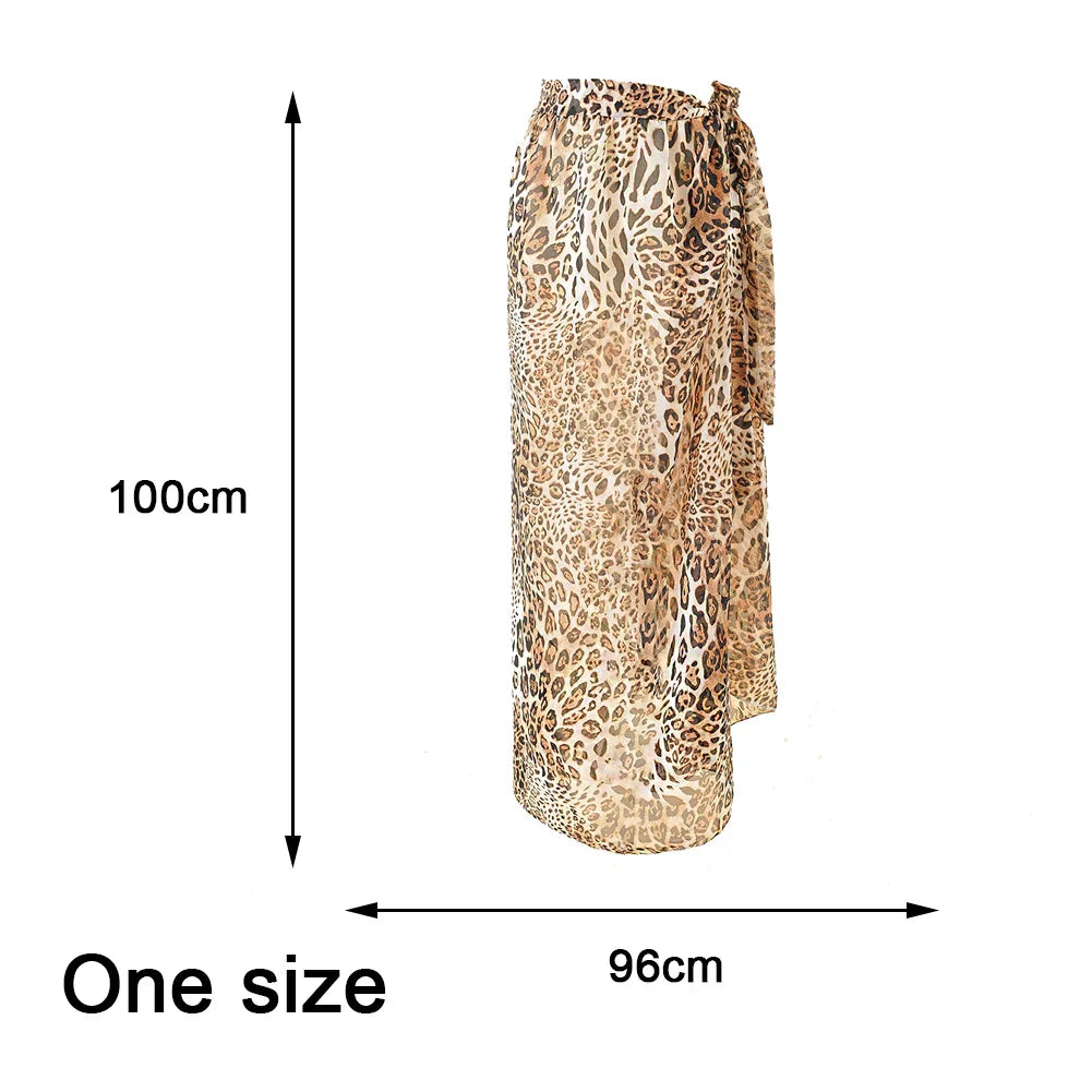 Isabella | Transparenter Chiffon Wickelrock