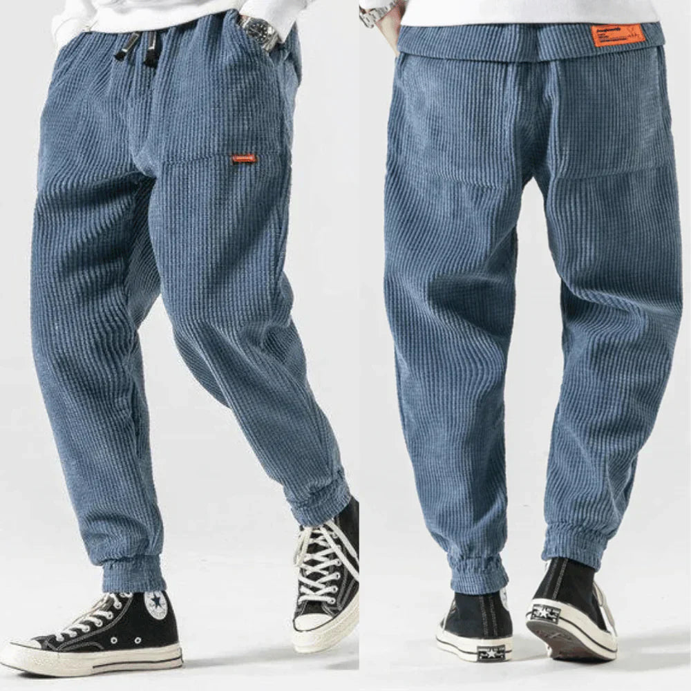 Edson - Pantalon en velours côtelé pour homme