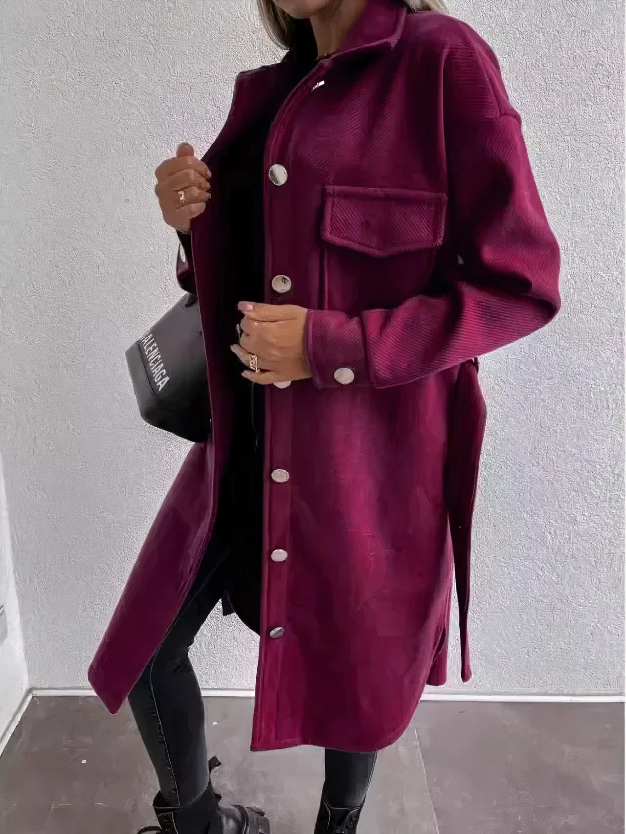 Manteau long pour femme - Elvire