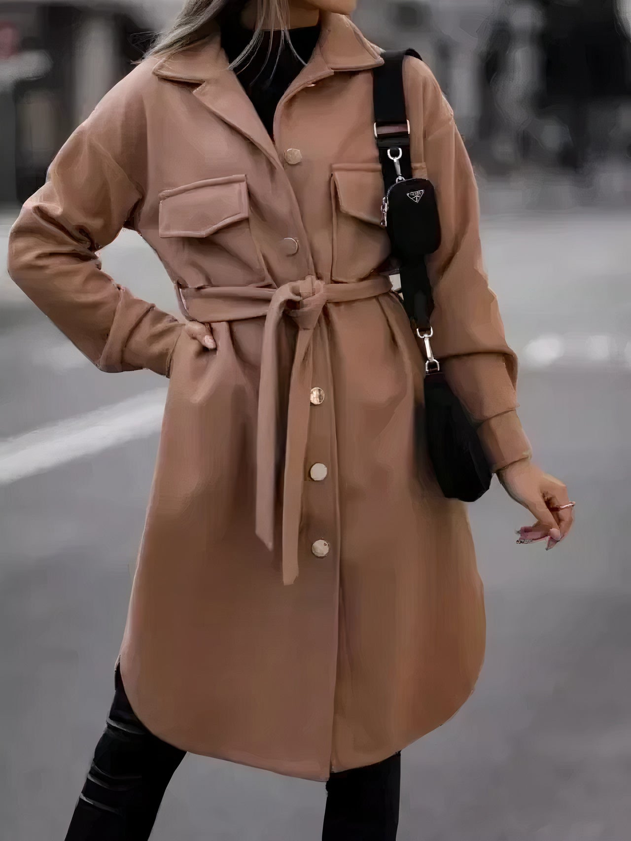 Manteau long pour femme - Elvire