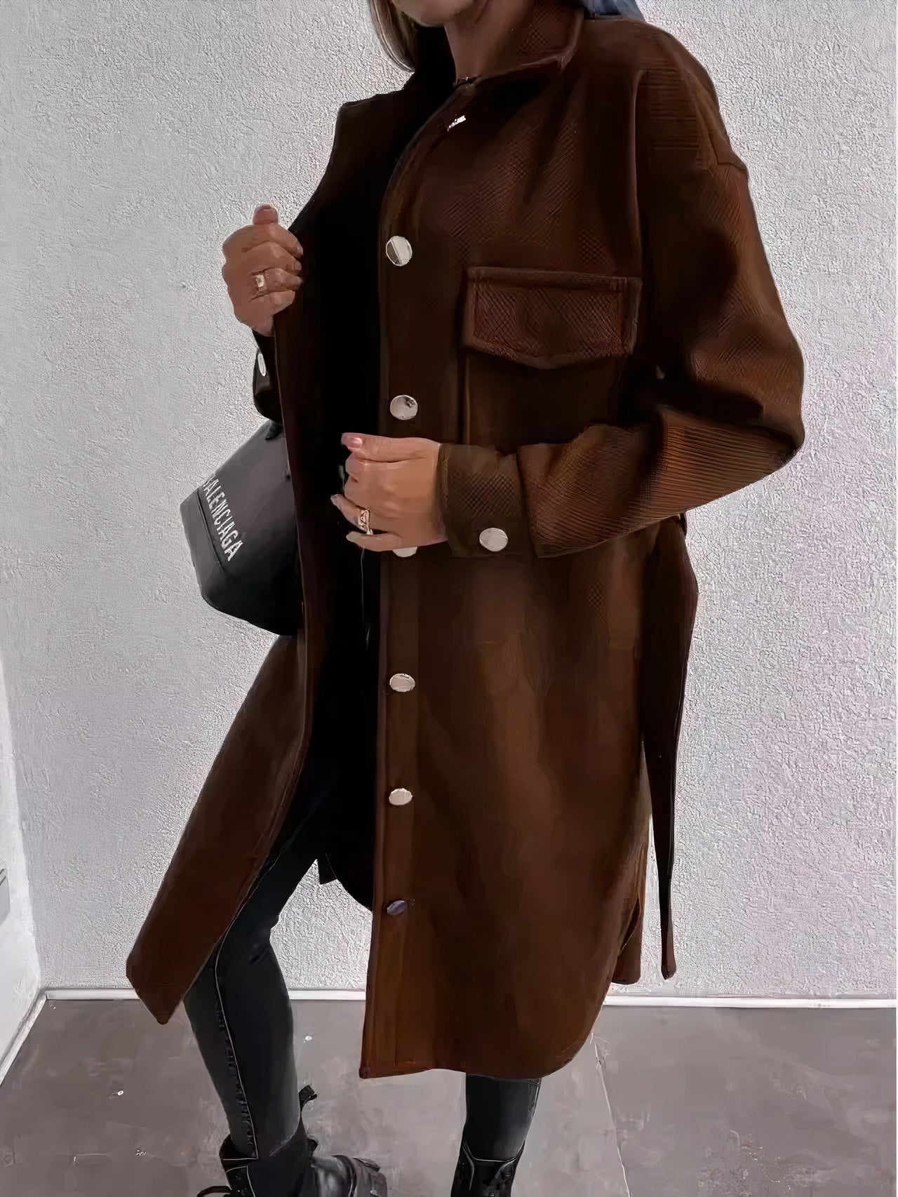 Manteau long pour femme - Elvire