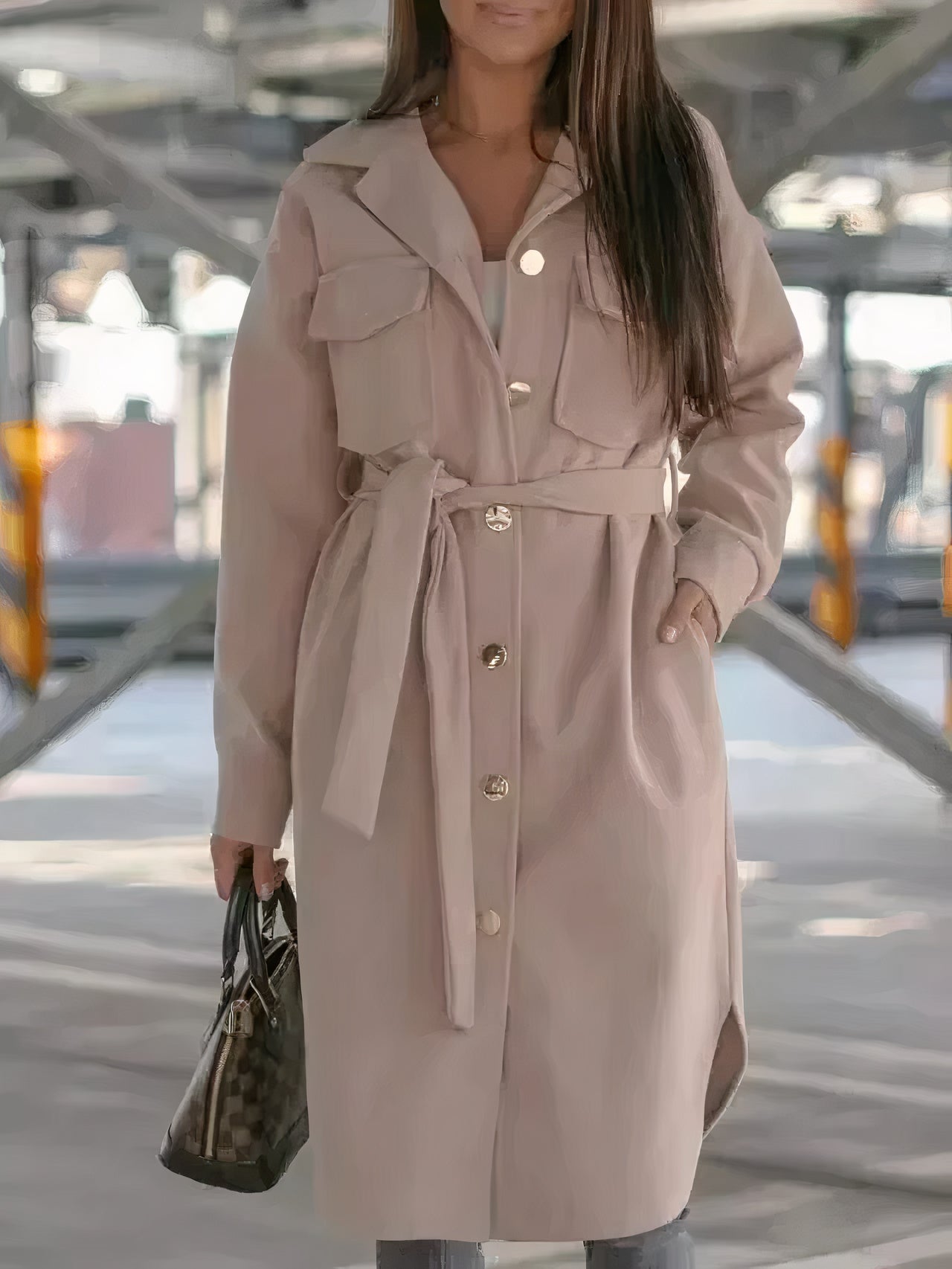 Manteau long pour femme - Elvire