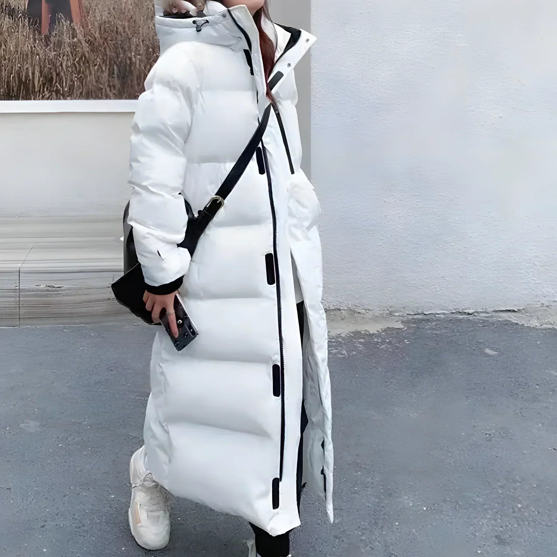 Yulea | Veste longue imperméable et coupe-vent