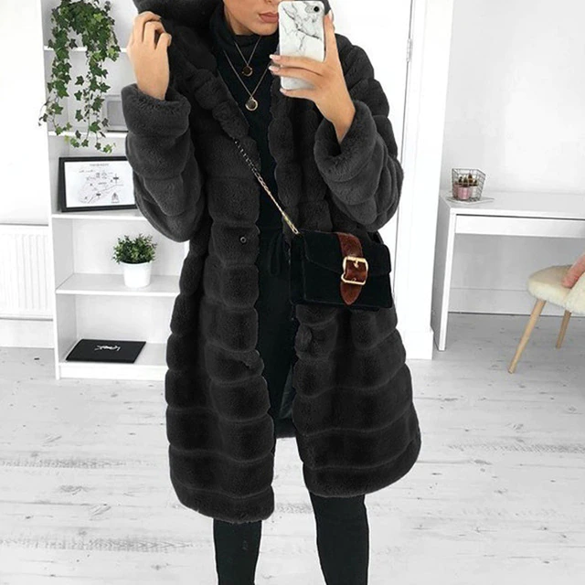 Yhannie | Veste d'hiver épaisse avec capuche