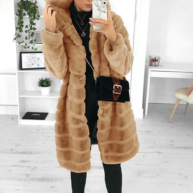 Yhannie | Veste d'hiver épaisse avec capuche