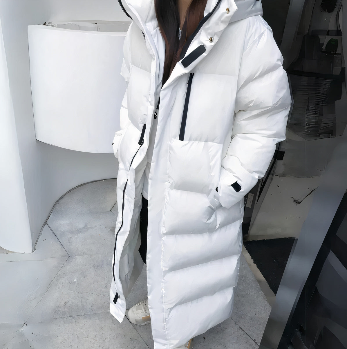 Yulea | Veste longue imperméable et coupe-vent