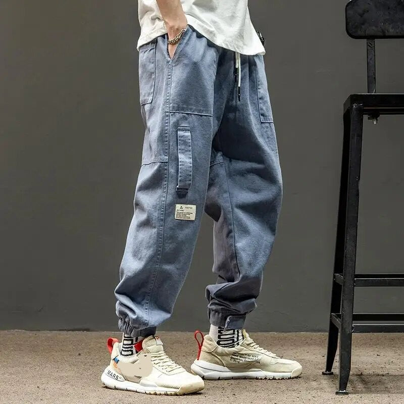 Dewey - pantalon cargo rétro à jambes larges