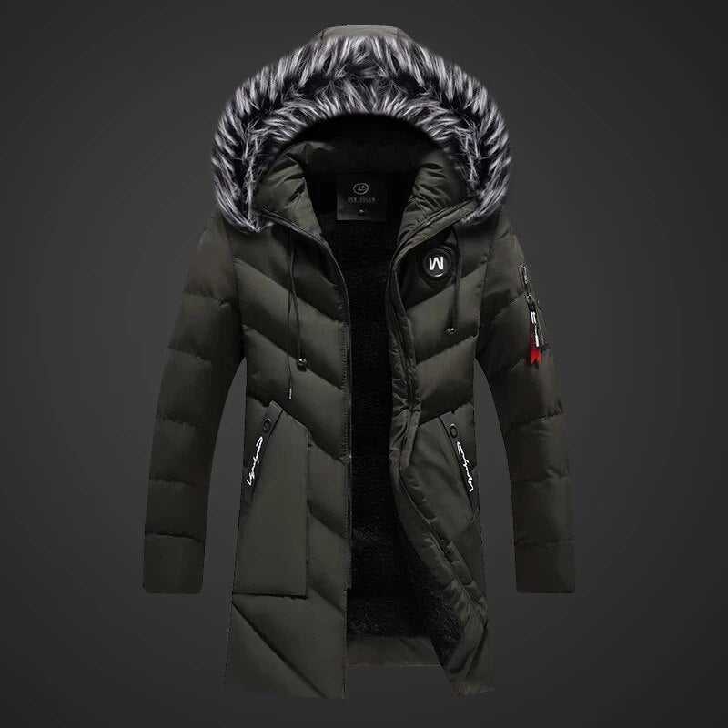 James - Veste d'hiver chaude et rembourrée