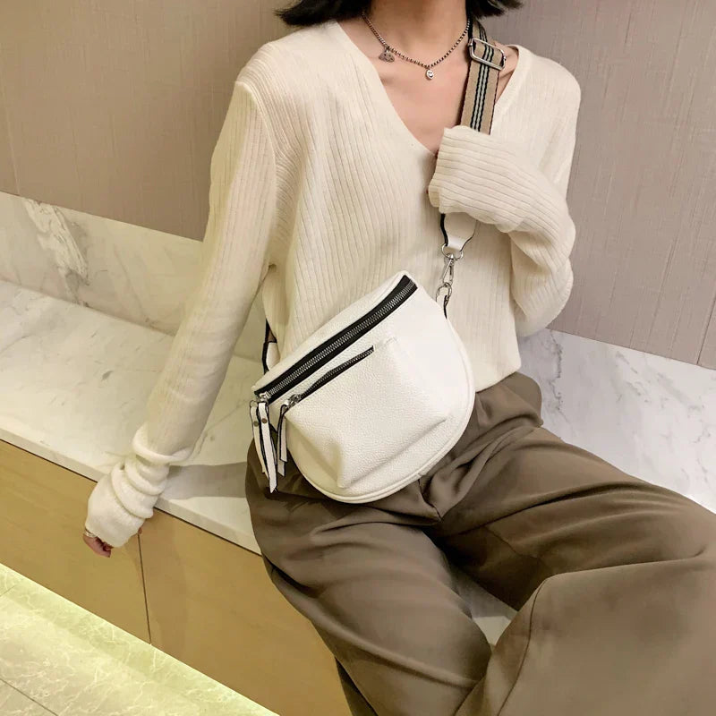 Sac bandoulière Bellachicha | Sac à bandoulière rétro pour femme 