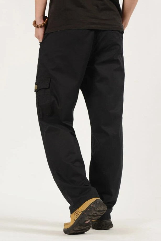 Brian - pantalon cargo ample décontracté