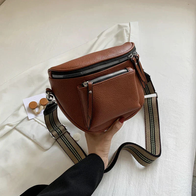 Sac bandoulière Bellachicha | Sac à bandoulière rétro pour femme 