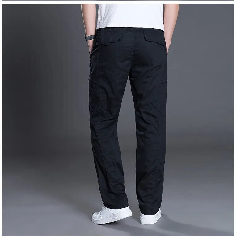 Waldo - pantalon cargo droit baggy