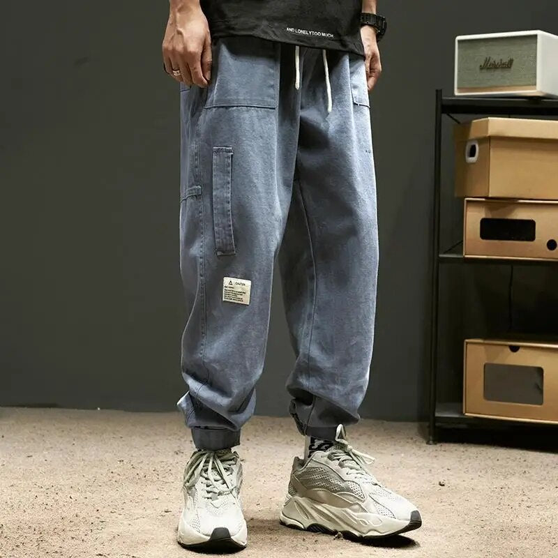 Dewey - pantalon cargo rétro à jambes larges