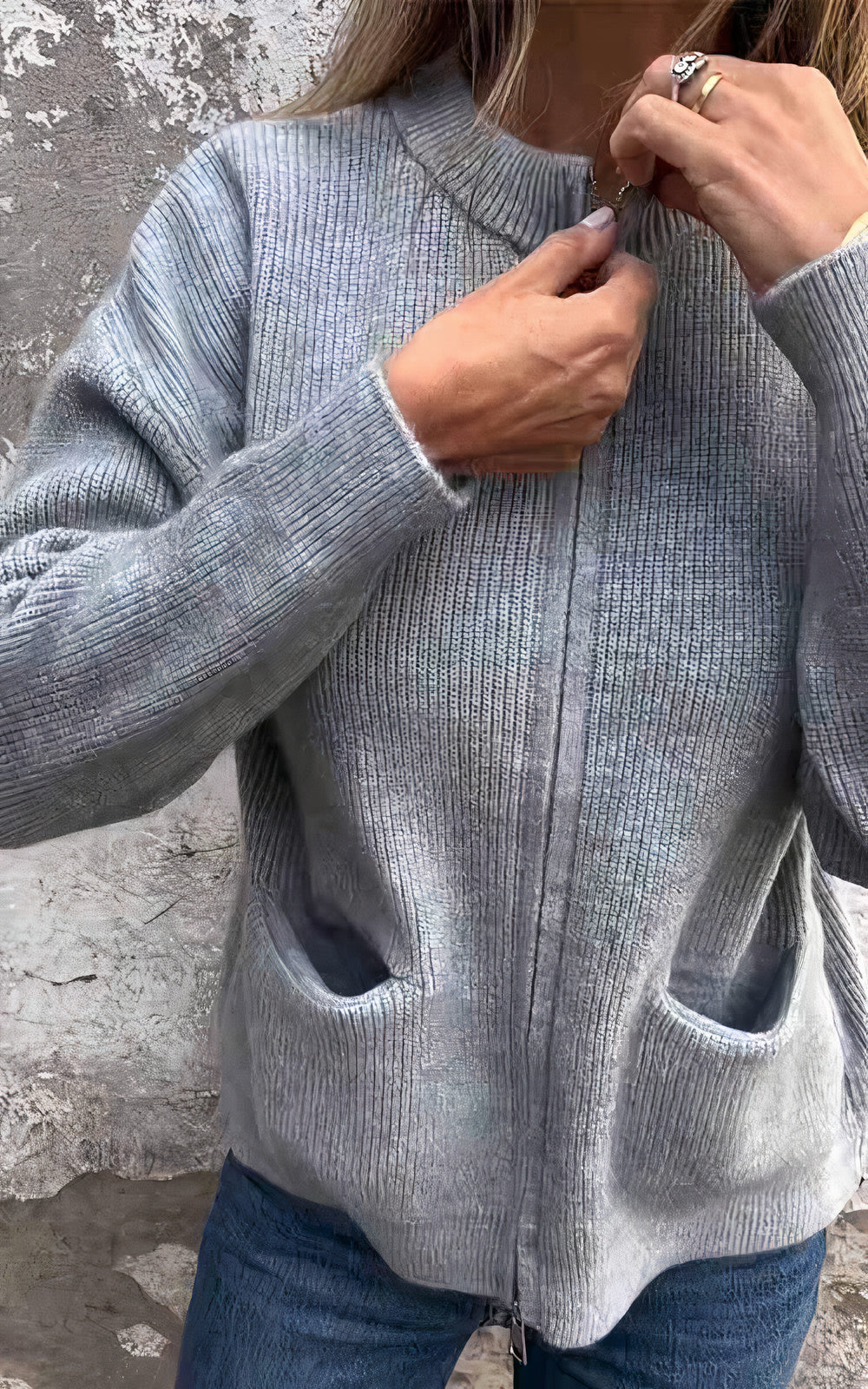 Veste zippée pour femme - Halle
