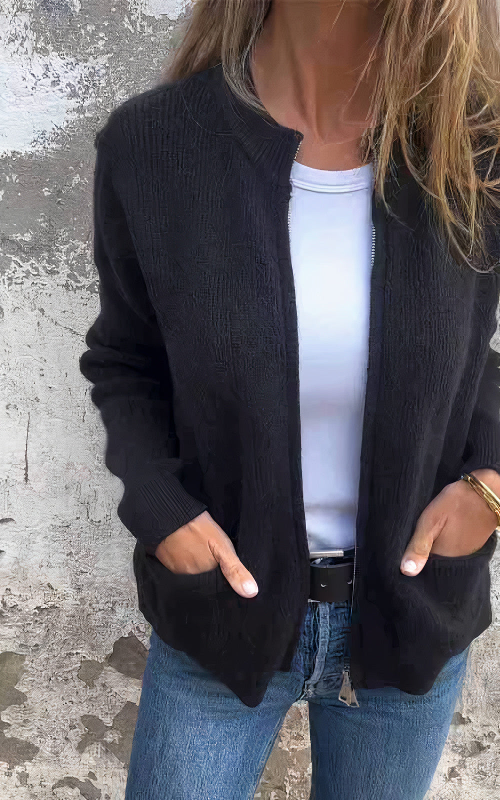 Veste zippée pour femme - Halle
