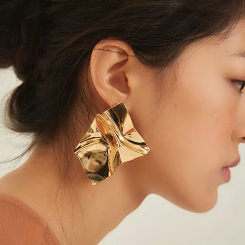 Micara - Charmeurs Drapés - Boucles d'oreilles
