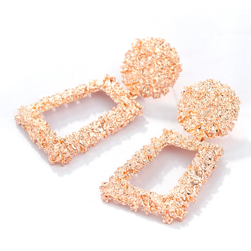Micara - Square Statements - Boucles d'oreilles