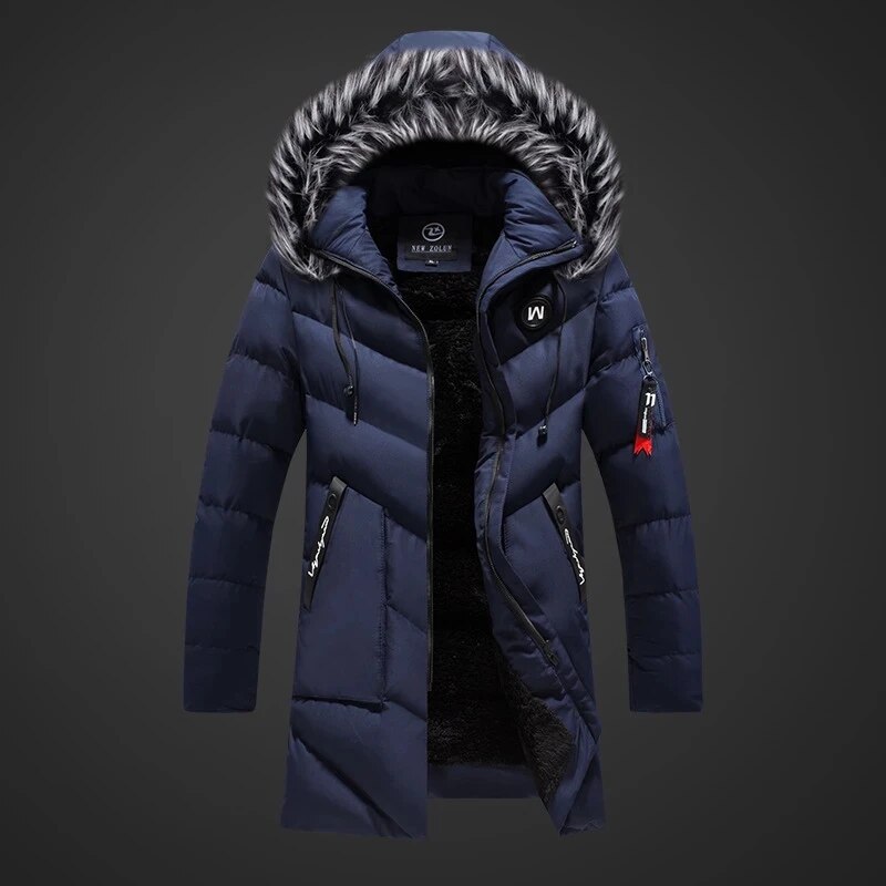 James - Veste d'hiver chaude et rembourrée