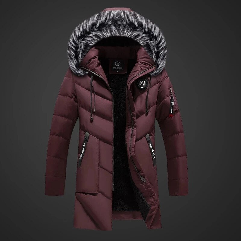James - Veste d'hiver chaude et rembourrée