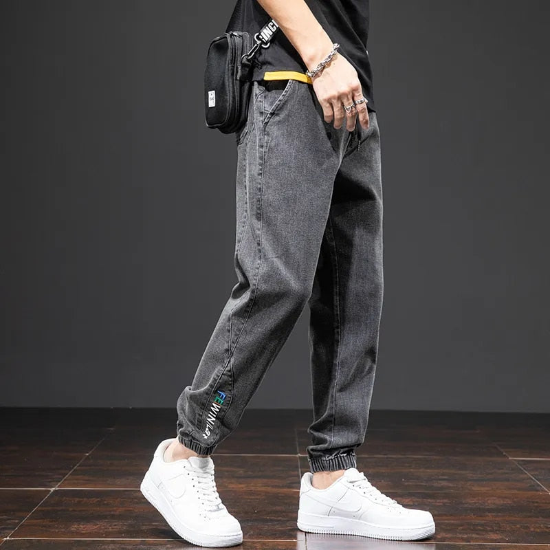 Carson - Pantalon cargo à jambes larges