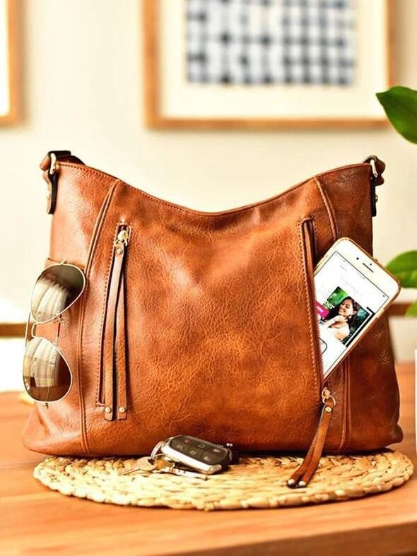 Nola | Stilvolle Vintage-Ledertasche