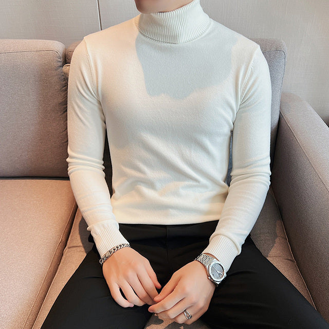Calvin Klein - Pull col montant 