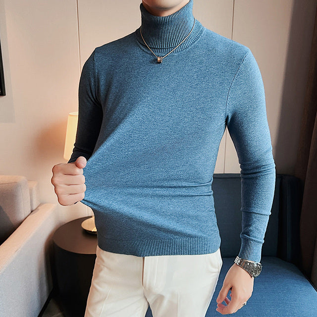 Calvin Klein - Pull col montant 