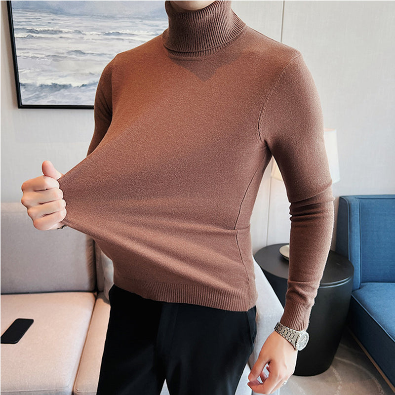 Calvin Klein - Pull col montant 