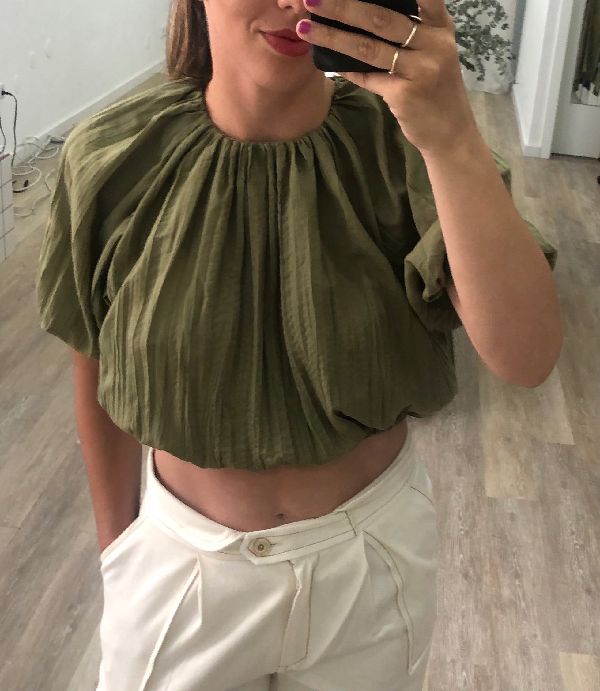 Bellachicha Bluse - GRÜN