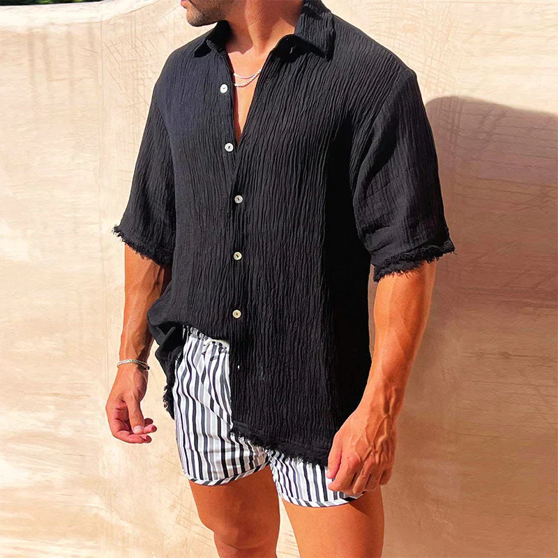 Abdul – chemise déchirée élégante pour homme