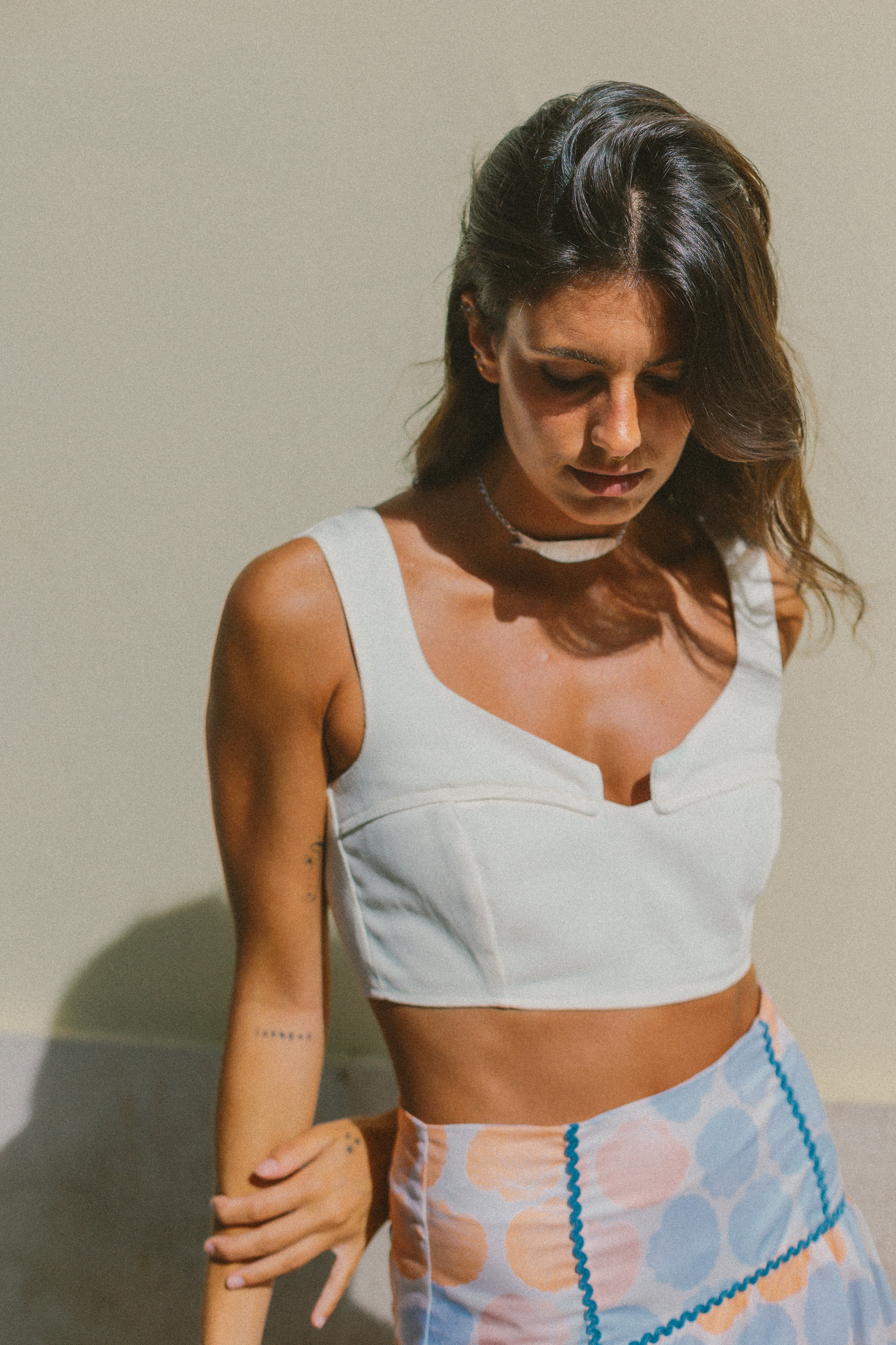 Bellachicha Crop Top – ELFENBEIN