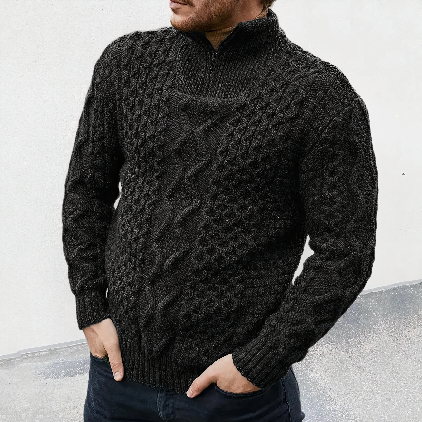 Daniel - Pull en tricot confortable
