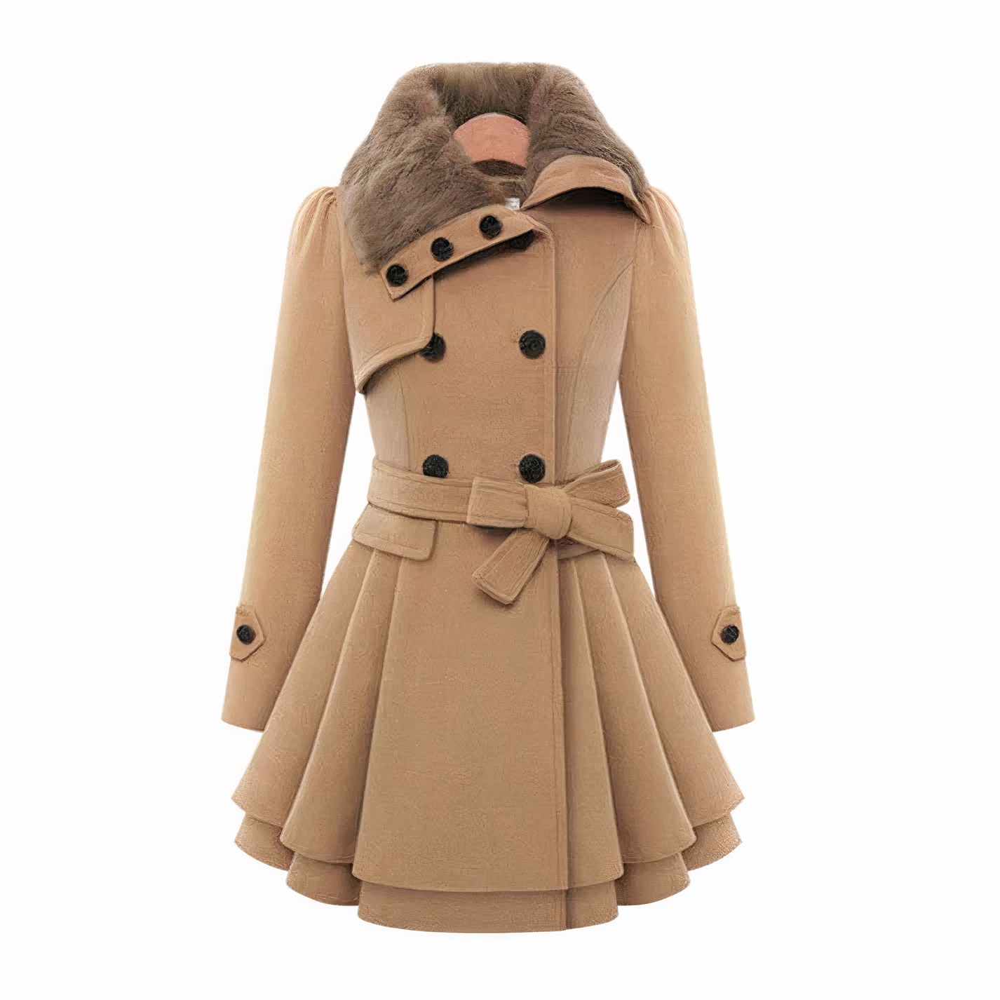 Trench-coat croisé pour femme - Kamari