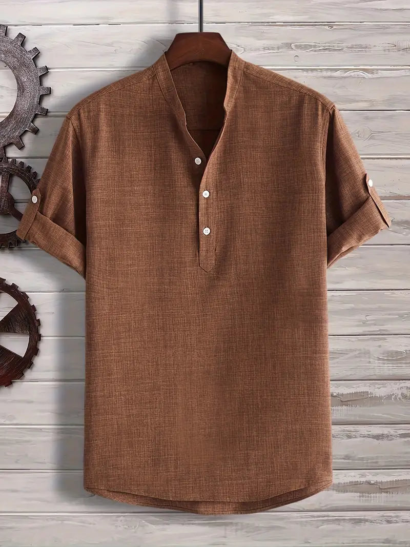 Kevin – T-shirt décontracté à manches courtes pour homme
