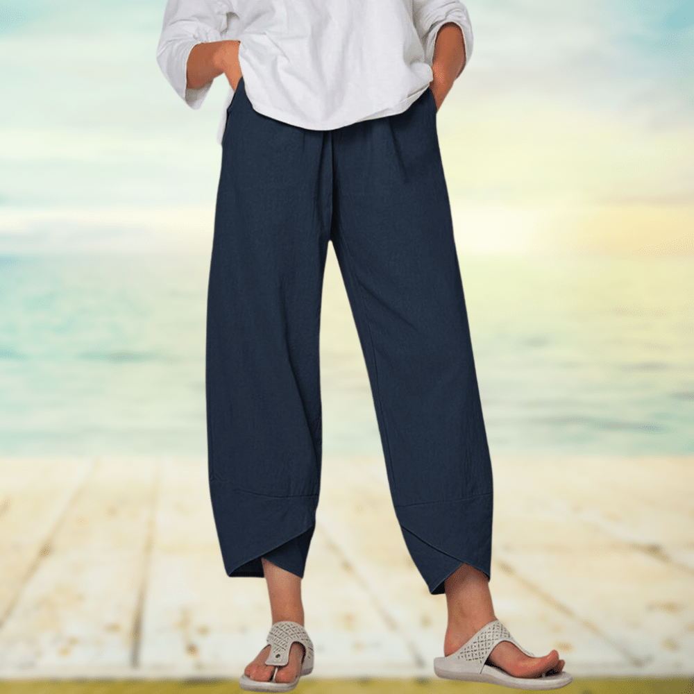 Alma - Pantalon en coton léger et aéré