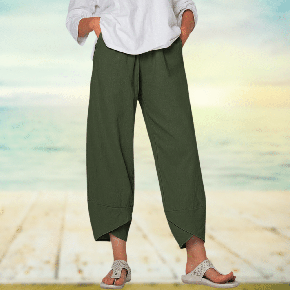Alma - Pantalon en coton léger et aéré
