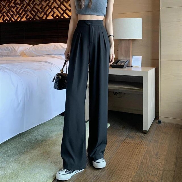Rosa - Moderne Hose mit Gürtel