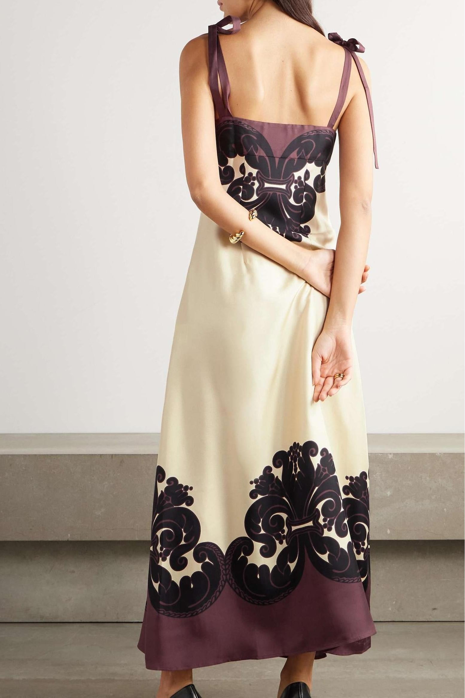 Bedrucktes Maxikleid „Favorita“