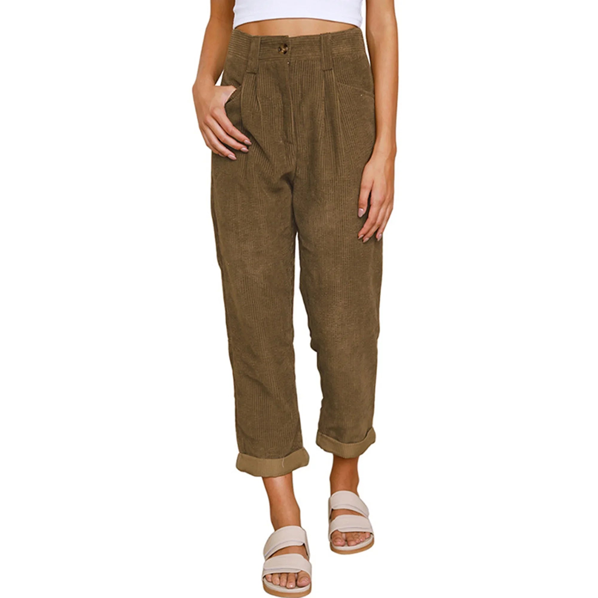 Bente - Superbe pantalon en lin pour les journées chaudes