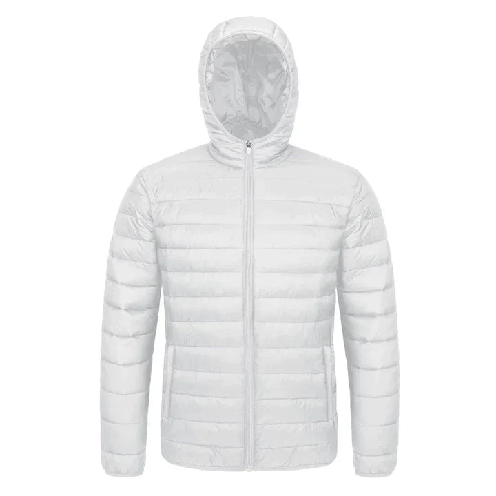 Orion – blaue pufferjacke für herren